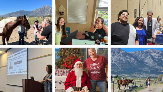 Ethics in public relations - images of the IPSM team out in the field